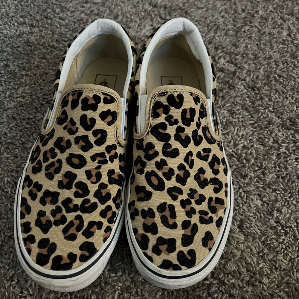 cheetah print vans